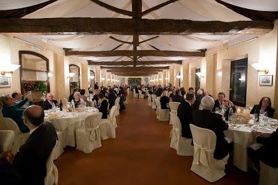 CERVESINA (pv). Cena di Natale di Confindustria Pavia e premio a Claudio Aggio al Castello di S.Gaudenzio.