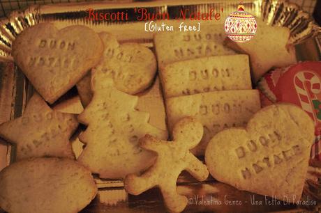 Biscotti 'Buon Natale' [Gluten Free]