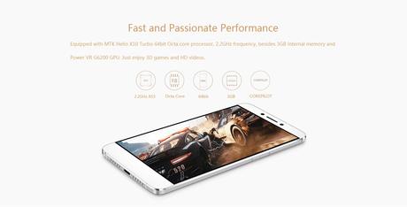 Letv 1s 4G Phablet Dorato