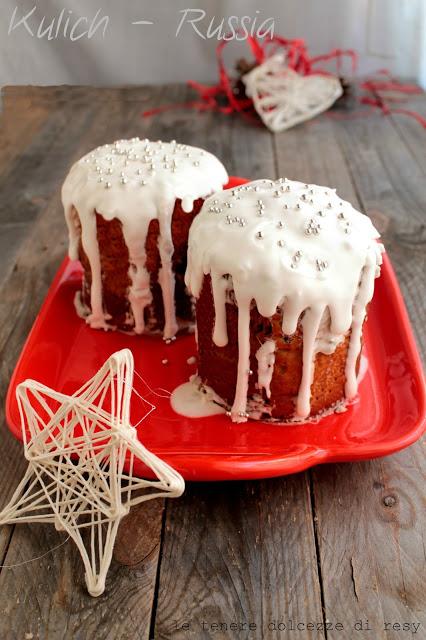 Il Kulich russo (in versione natalizia) ...buone feste a tutti!!