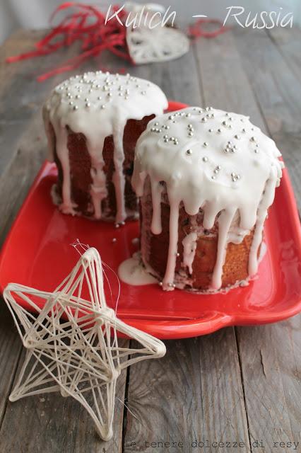 Il Kulich russo (in versione natalizia) ...buone feste a tutti!!