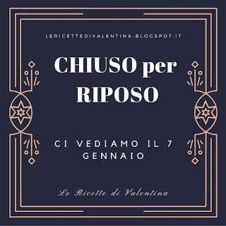 CHIUSO per RIPOSO di una Mamma lavoratrice che da grande vuole fare la Foodblogger