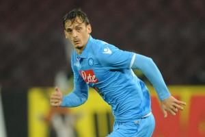 Foto LaPresse - TanoPress 11�12015 Napoli (Italia) Sport Calcio  Napoli-Juventus Campionato di Calcio Serie A TIM 2014 2015 - Stadio San Paolo  Nella foto : gabbiadini manolo Photo LaPresse - Tanopress 11 January 2015 Napoli (Italy) Sport Soccer Napoli-Juventus Italian Football Championship League A TIM 2014 2015 - San Paolo Stadium  In the pic: gabbiadini manolo