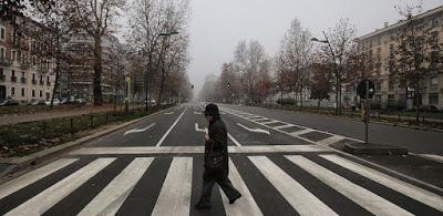 Le foto di Milano senza macchine