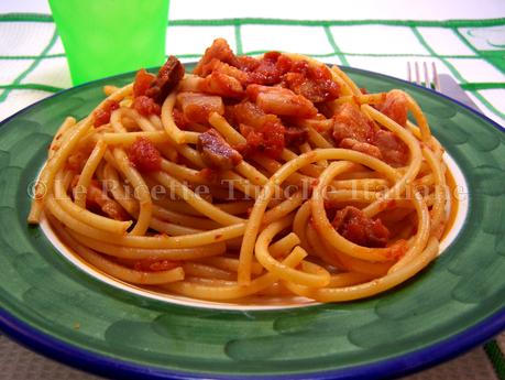 Bucatini all’amatriciana