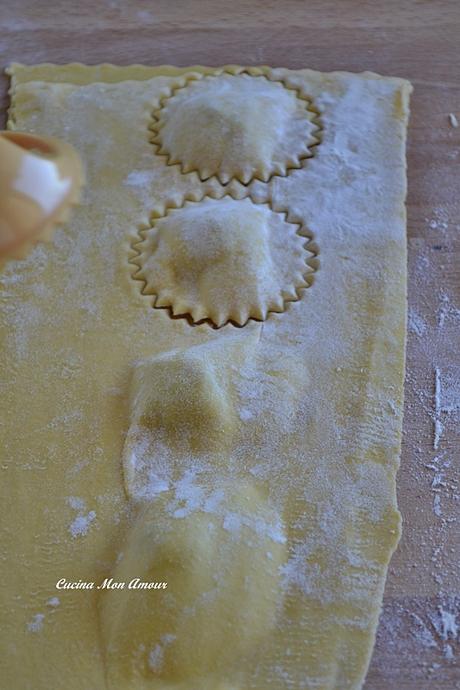 Ravioli di Patate Carciofi e Menta Romana