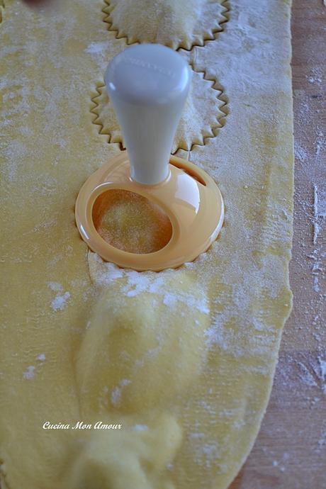 Ravioli di Patate Carciofi e Menta Romana