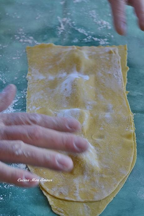 Ravioli di Patate Carciofi e Menta Romana