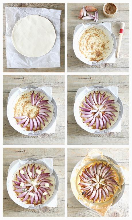 tarte fine scalogni step by step