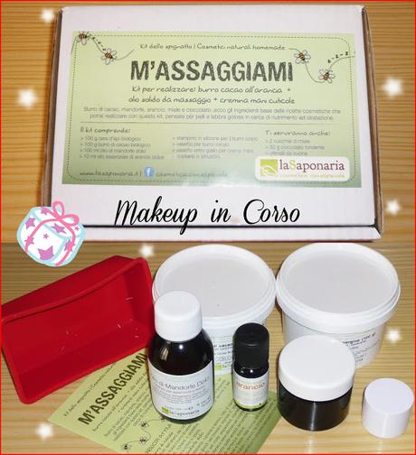 Regali cosmetici fai da te con il kit M'Assaggiami di La Saponaria