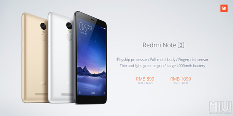 Xiaomi Redmi Note 3 offerta