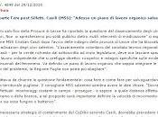 Xylella: collega Cristian Casili