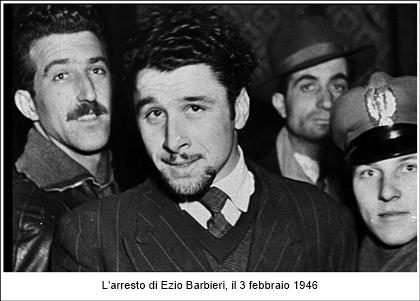 L'arresto di Ezio Barbieri