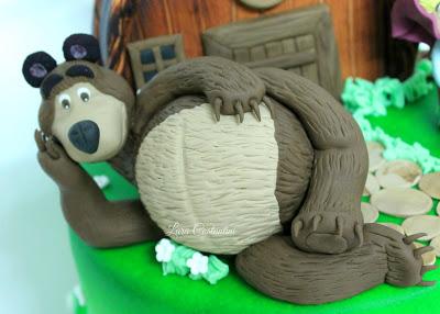 MASHA E ORSO CAKE!!! TORTA MASHA E ORSO!!!