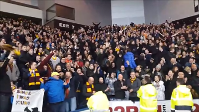 (VIDEO)'Twist and Shout' dei tifosi del Motherwell FC in trasferta!