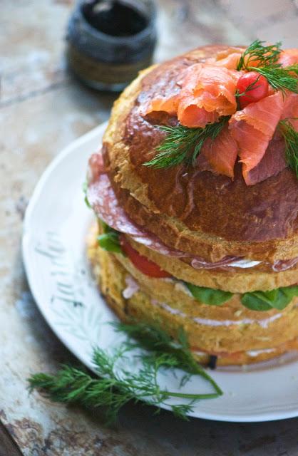 Panettone gastronomico con lievito madre