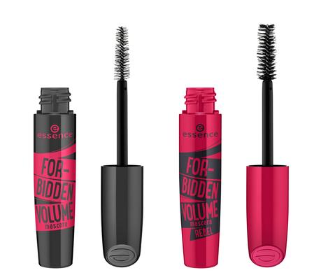 essence forbidden volume mascara / forbidden volume rebel mascara