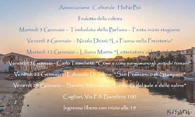 Inizio stagione culturale da Honebu, calendario degli eventi di gennaio 2016.