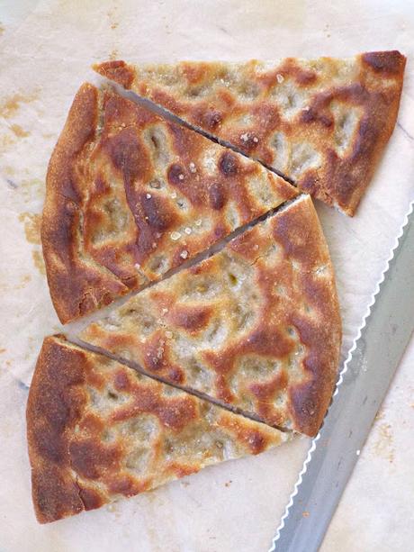 Focaccia genovese a lievitazione naturale