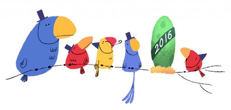 google doodle felice anno nuovo 2016