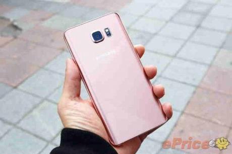 Samsung Galaxy Note 5 Platinum Rose Pink