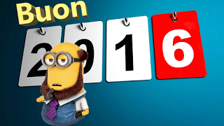 [Immagini] Auguri per Capodanno 2016 con i Minions di Cattivissimo Me da inviare su Whatsapp