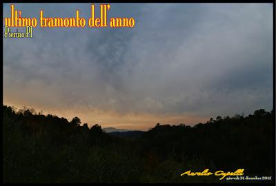 l'ultimo tramonto del duemilaquindici