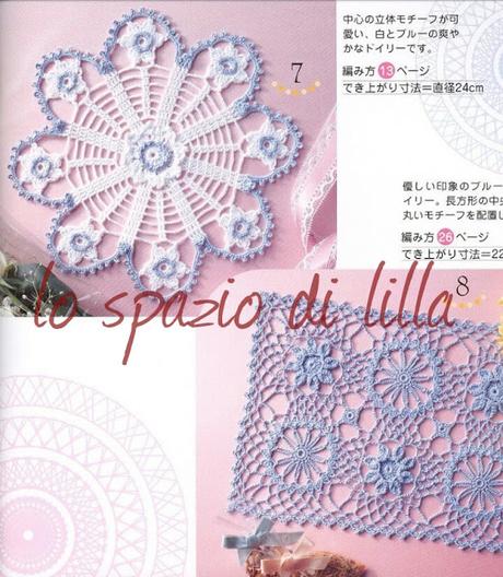 Schemi di centrini crochet / Crochet doilies free patterns