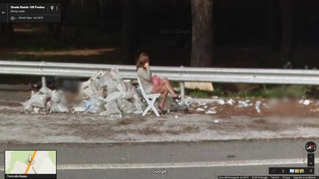 30 foto di riprovevole prostituzione alla luce del sole riprese dalla Google Car e visibili su Street View