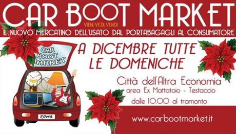 Car Boot Market alla Città dell'Altra Economia