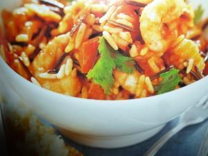 ricette con riso - ai gamberi