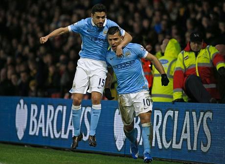 Watford-Manchester City 1-2: cinica vittoria dei Citizens, altra beffa nel finale per gli Hornets