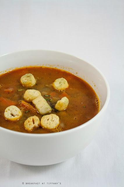 Zuppa di lenticchie / Lentils soup recipe