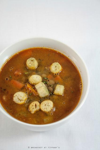 Zuppa di lenticchie / Lentils soup recipe