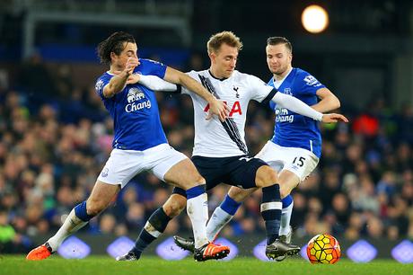 Everton-Tottenham 1-1: gli Spurs perdono terreno