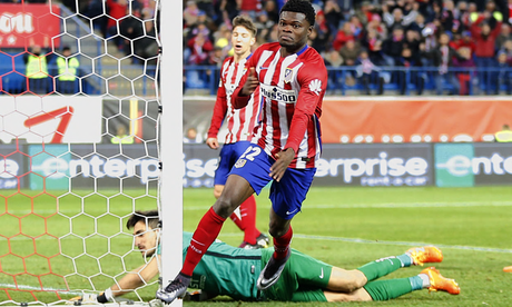 Atletico Madrid-Levante 1-0: Colchoneros al comando, a segno il canterano Thomas