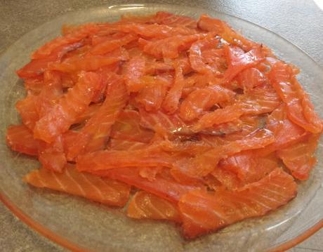 salmone marinato