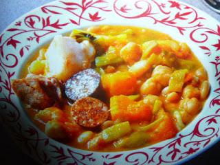 cucina spagnola - cocido sevillado