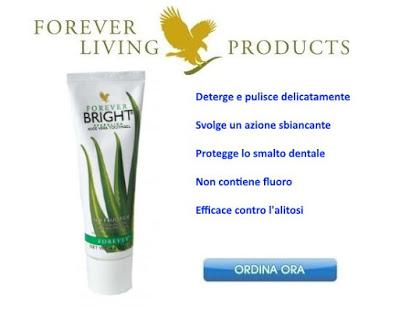 Forever Bright Toothgel : dentifricio gel con aloe e propoli