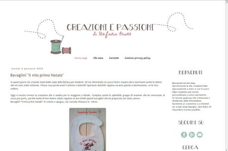 { Blog Design } Creazioni e passioni