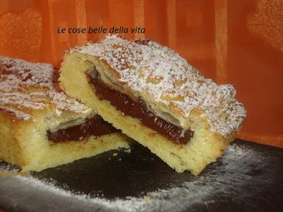 Crostata cioccolatosa e sfoglia