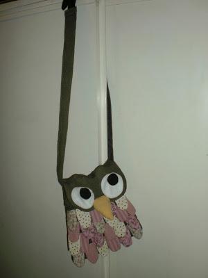 La borsetta gufo. Tutorial / La petite bandoulière hibou. Tutorial