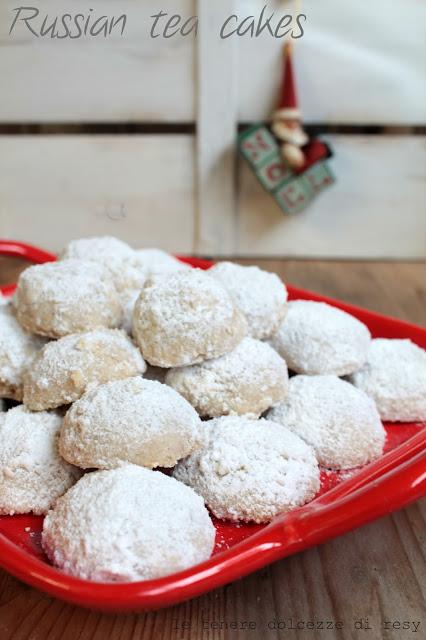 Russian tea cakes - i biscotti del Natale russo