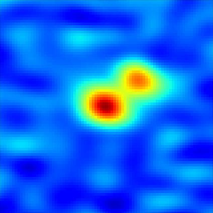 Un giovane sistema binario. Crediti: Tobin, et al., NRAO/AUI/NSF