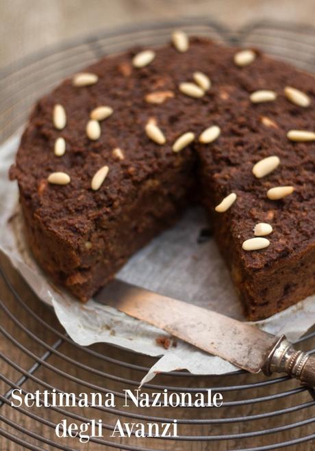 Settimana Nazionale degli Avanzi per il Calendario del Cibo Italiano: la torta di pane di casa mia