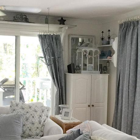 Colori pastello e shabby chic per una casa australiana