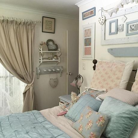 Colori pastello e shabby chic per una casa australiana