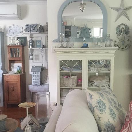 Colori pastello e shabby chic per una casa australiana