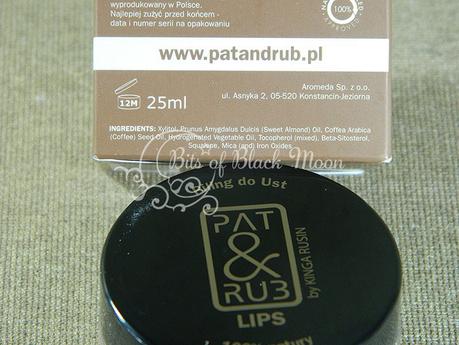Pat & Rub - Lips - Peeling labbra al caffe'