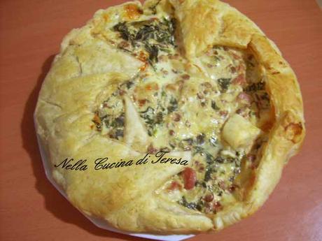 TORTA RUSTICA COTECHINO E LENTICCHIE